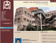 Tablet Screenshot of carmelpu.com